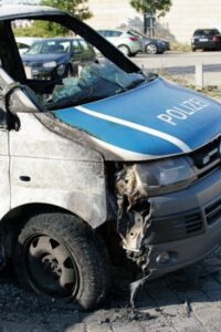 Police Van Crash